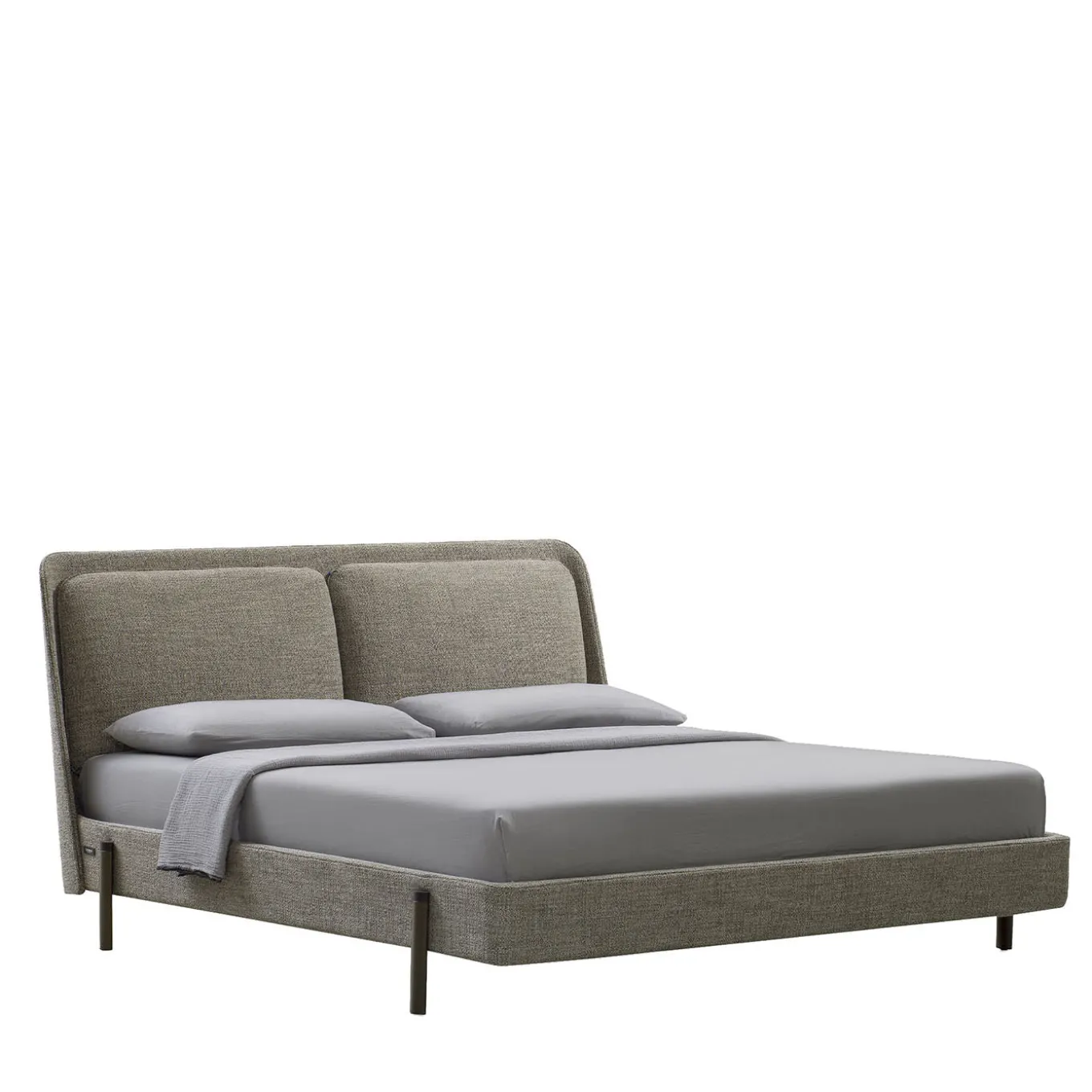 Letto King-Size Nara marrone