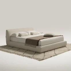 Letto NAXOS 905 in Tessuto Bianco