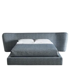 Letto Royale in tessuto blu di Castello Lagravinese