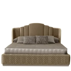 Letto tessile beige