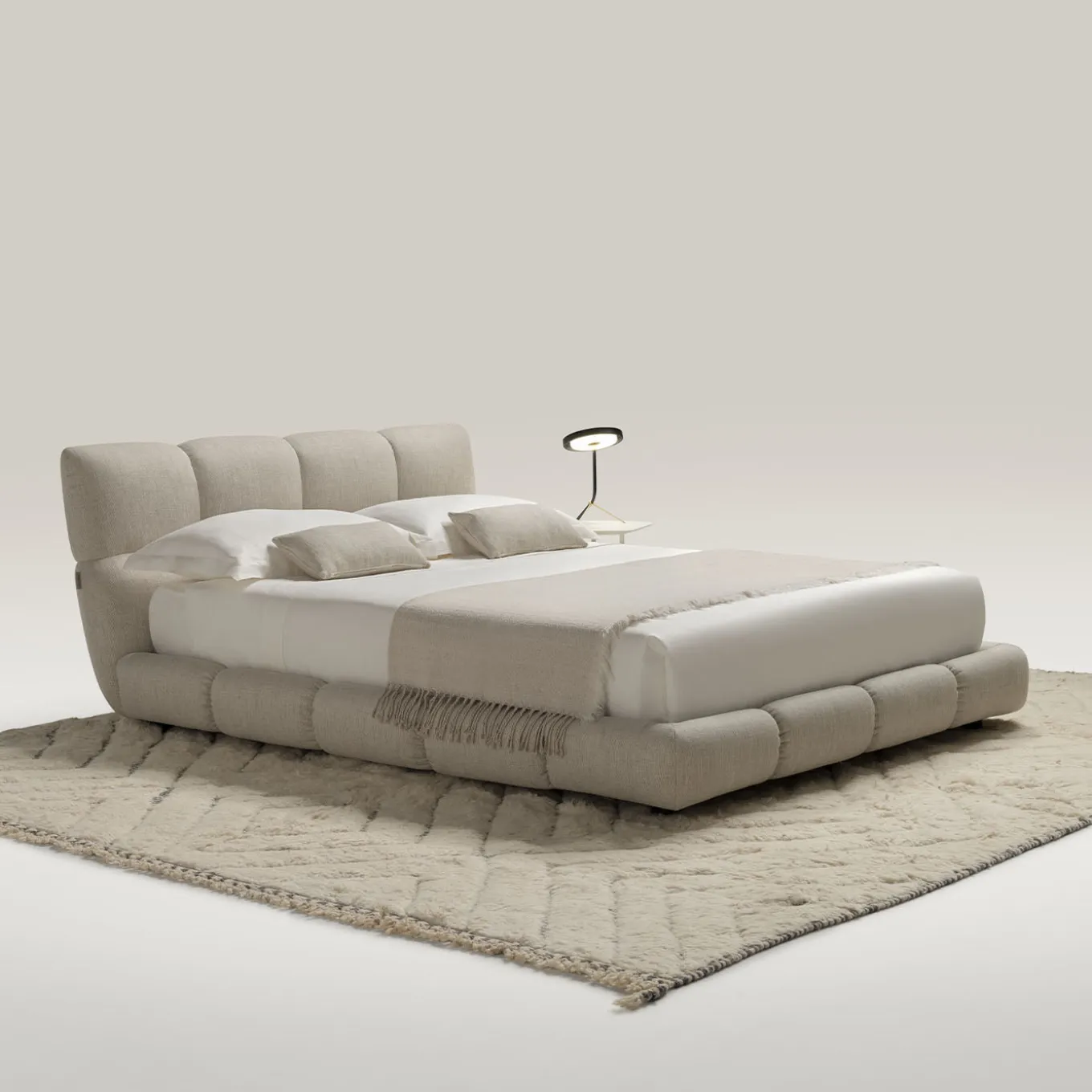 Letto Venice 905 in Tessuto Beige
