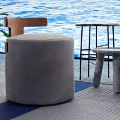 Levante Beige T-Pouf di Massimo Castagna