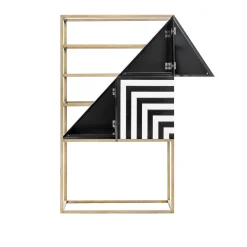 Libreria a spina di pesce