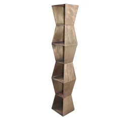 Libreria alta Tula in bronzo