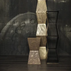 Libreria alta Tula in bronzo