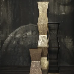 Libreria grande Tula in bronzo