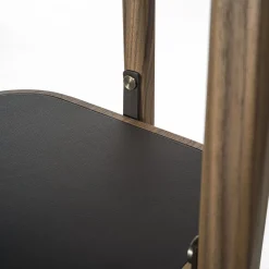 Libreria in legno marrone a tre livelli Salina