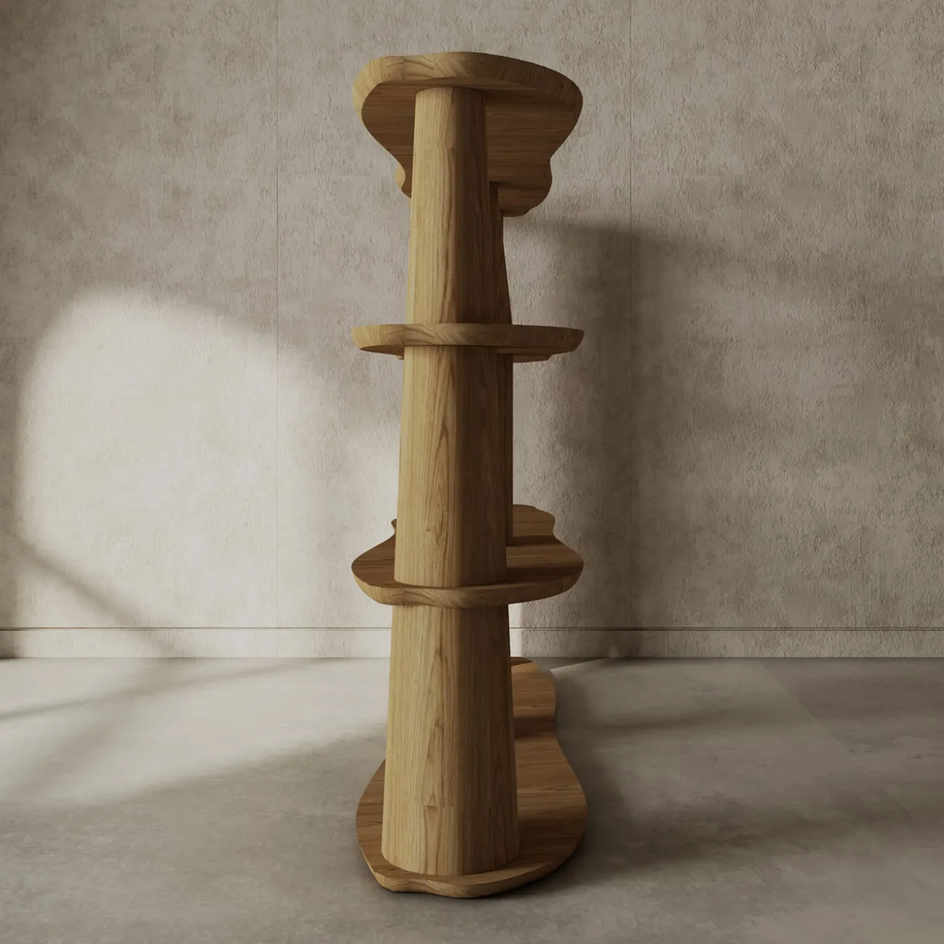 Libreria in rovere Pantelleria