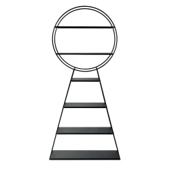 Libreria Key In Metallo Nero