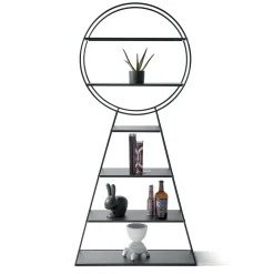 Libreria Key In Metallo Nero