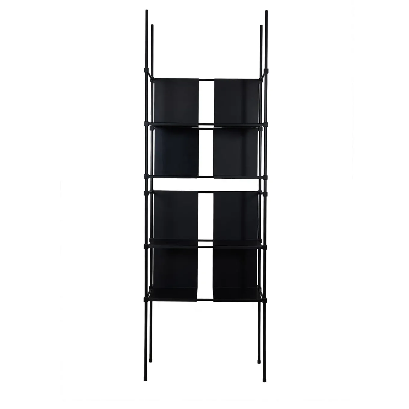 Libreria Ludo Modular Black di Filippo Montaina