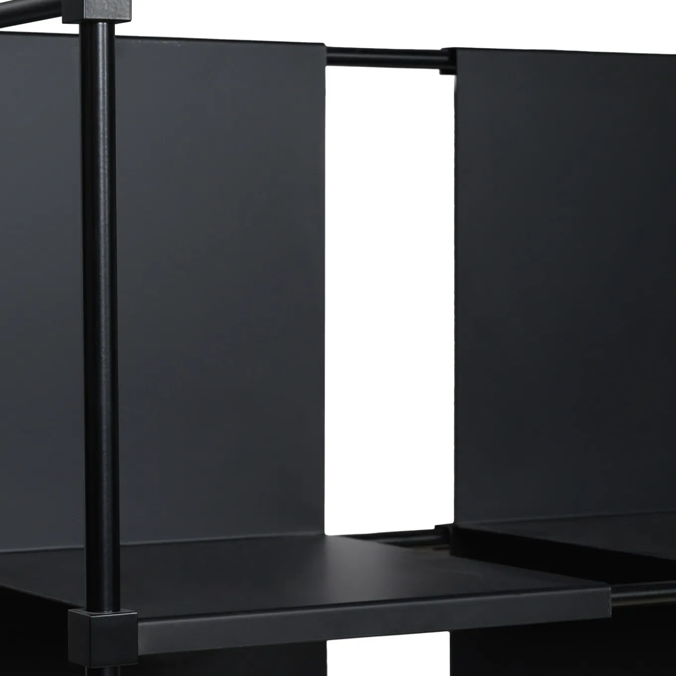 Libreria Ludo Modular Black di Filippo Montaina