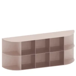 Libreria per esterni in alluminio rosa Coimbra 03