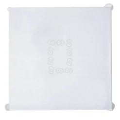 Luci d'Artista Tovaglia in Lino Bianco