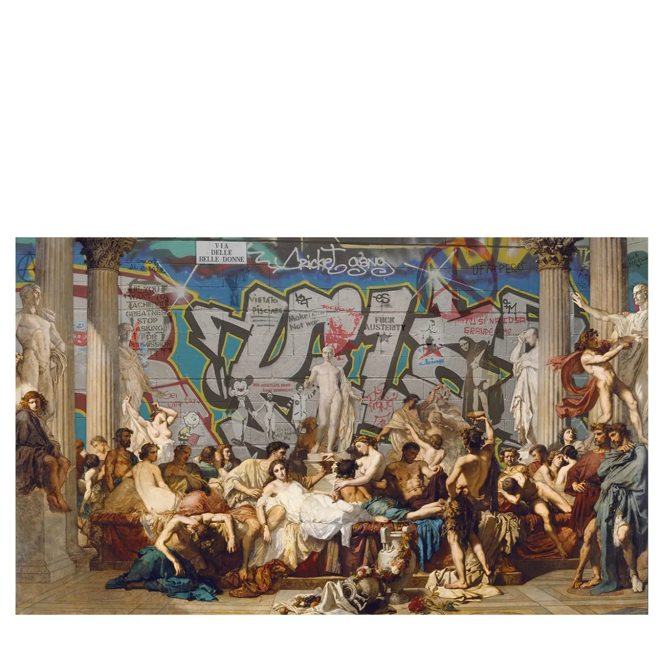 Ma Dove Ca..o Marco Battaglini Carta da parati