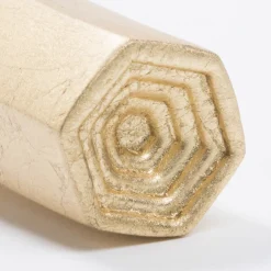 Maniglia per porta Prisma Gold di Nicole Valenti