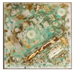 MAPS Quarter by Day su velluto di seta beige