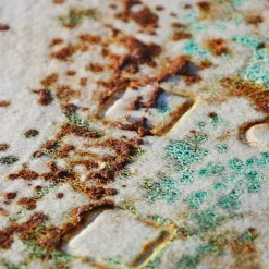 MAPS Quarter by Day su velluto di seta beige