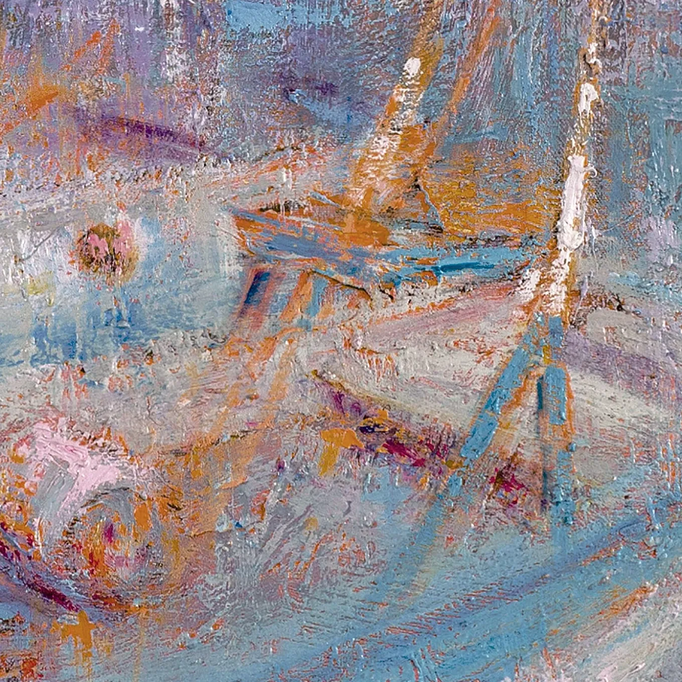 Mattina al mare dipinto da Renato Criscuolo