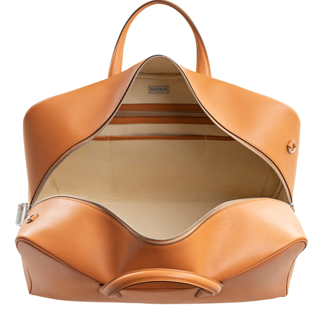 Maxi borsa da weekend in noce