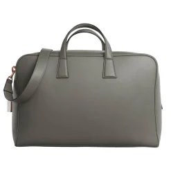Maxi borsa da weekend in Cristallo grigio