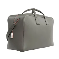 Maxi borsa da weekend in Cristallo grigio