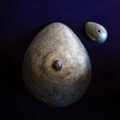 Maxi scultura d'arte in bronzo Forget Me Not