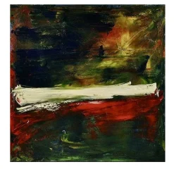 Meno Bianco Pittura a tecnica mista policroma