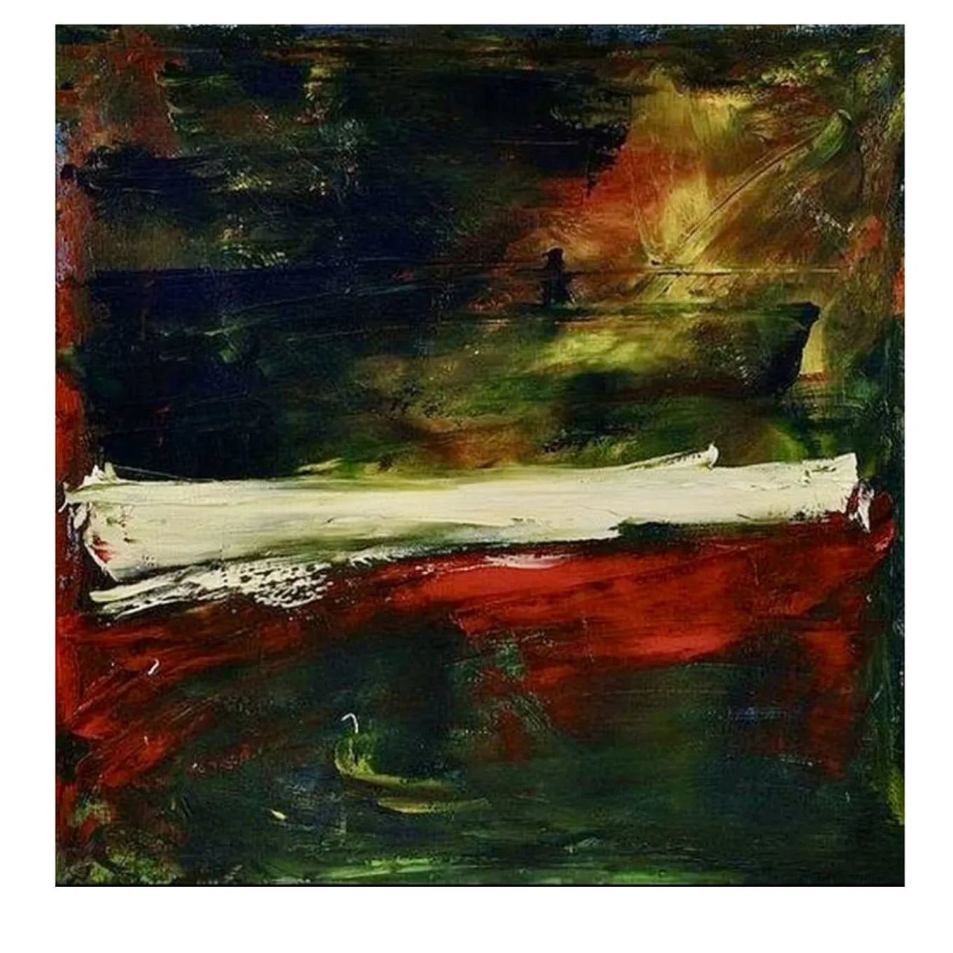 Meno Bianco Pittura a tecnica mista policroma