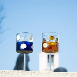 Mezzo & Mezzo Bolle Calice blu