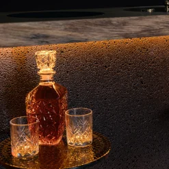 Mobile Bar Arca Vinaria con Pietra Lavica