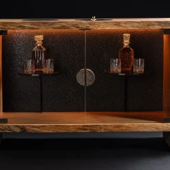 Mobile Bar Arca Vinaria con Pietra Lavica