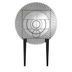 Mobile Bar Aura in Vetro