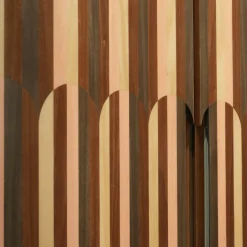 Mobile Bar Caleido Piume in Legno Naturale