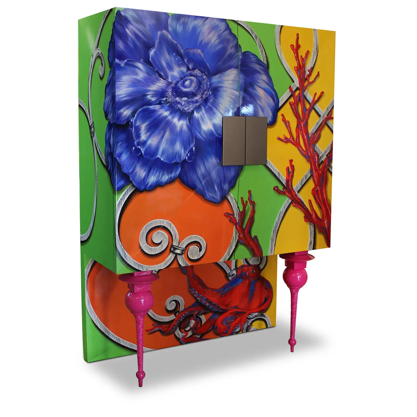 Mobile Bar Costantino Flower di Carlo Rampazzi