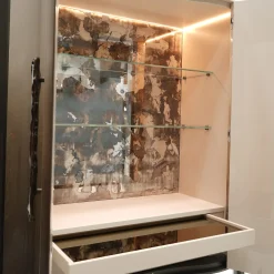 Mobile bar laccato Caleido