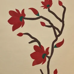 Mobile Bar Marcello in Pelle Rossa