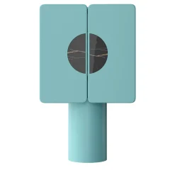 Mobile bar Regis a 2 porte in turchese