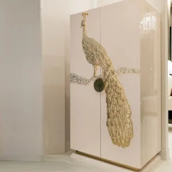 Mobile da cocktail bianco assoluto