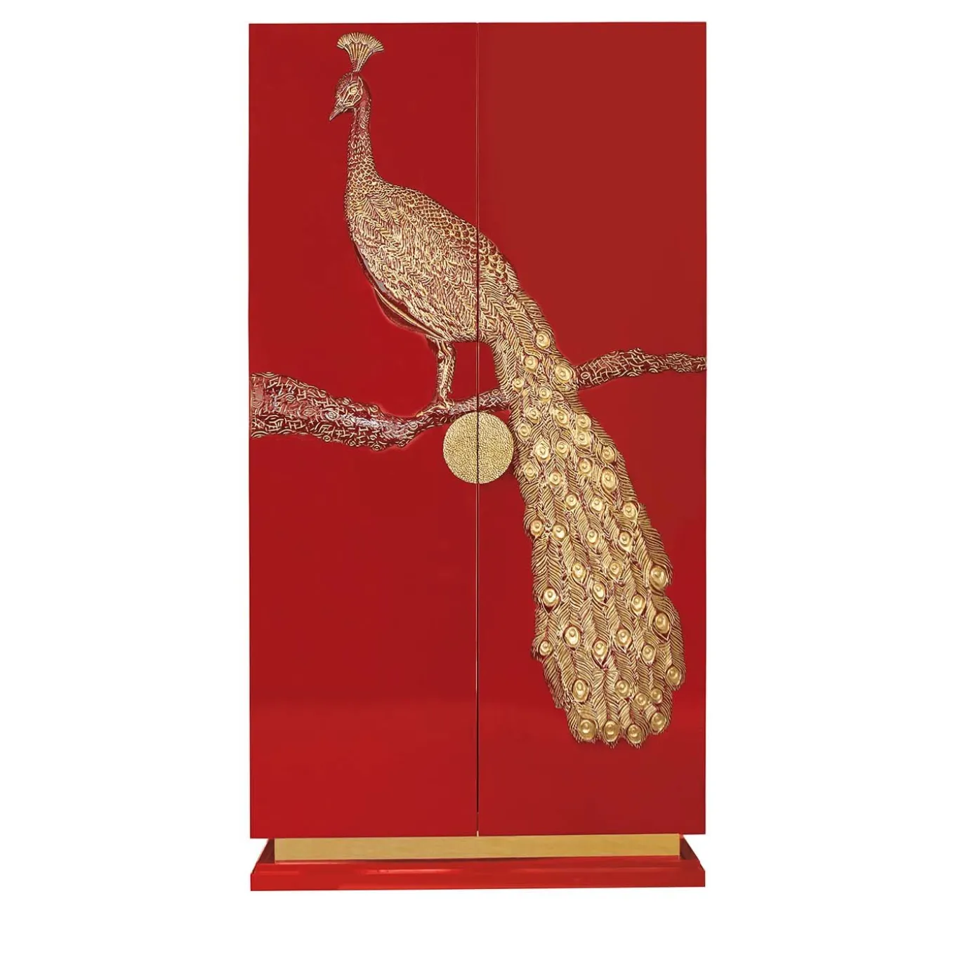 Mobile da cocktail rosso assoluto