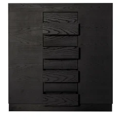 Mobile Rastrero in Rovere Nero Laccato