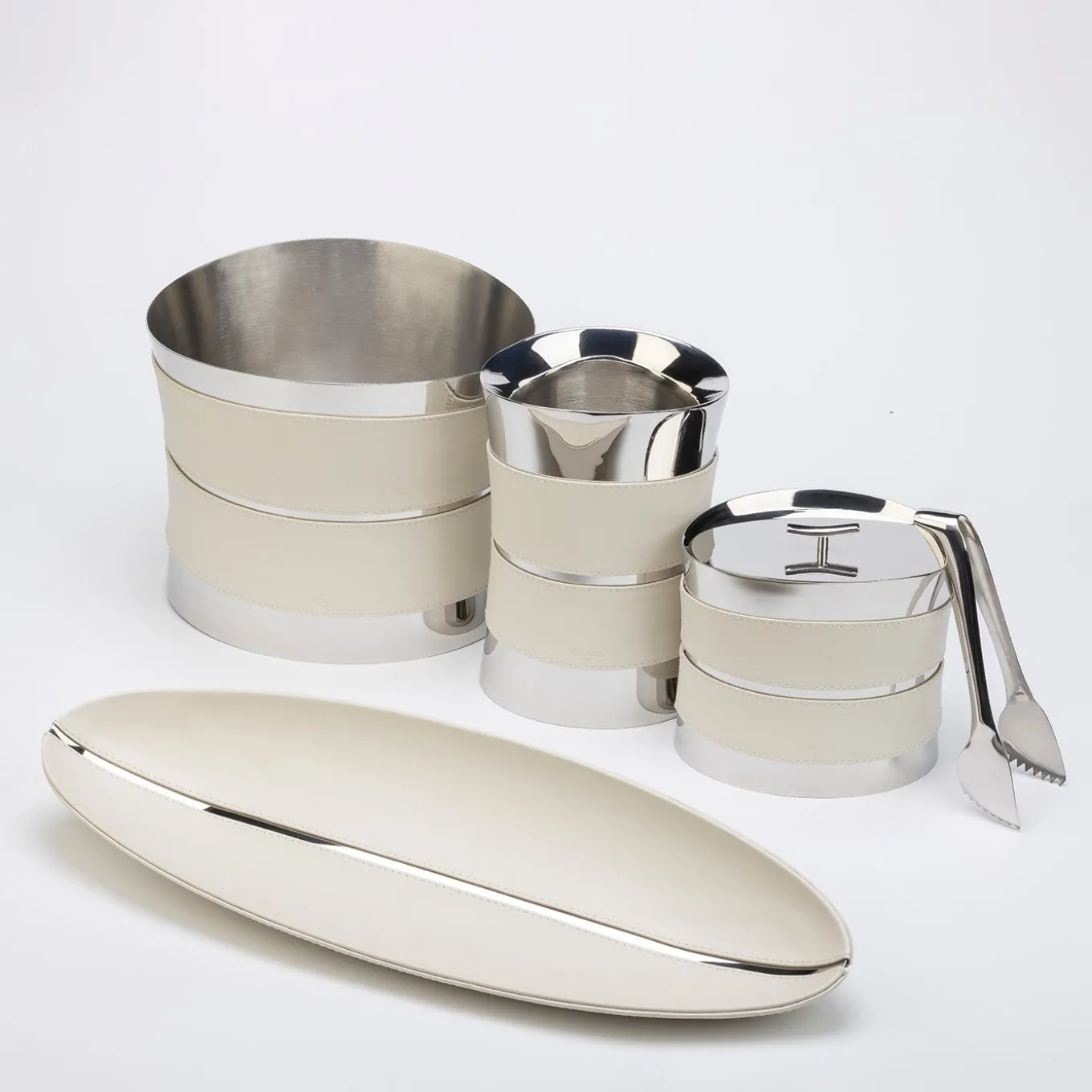 Modigliani Luna Vassoio bianco