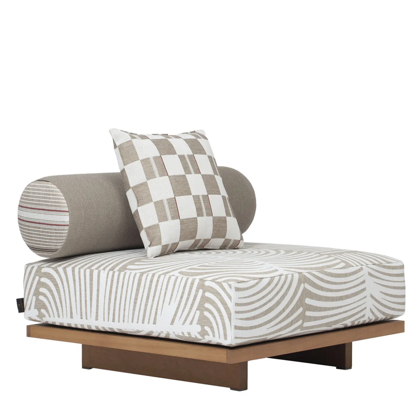 Modulo divano per esterni Emir White Central