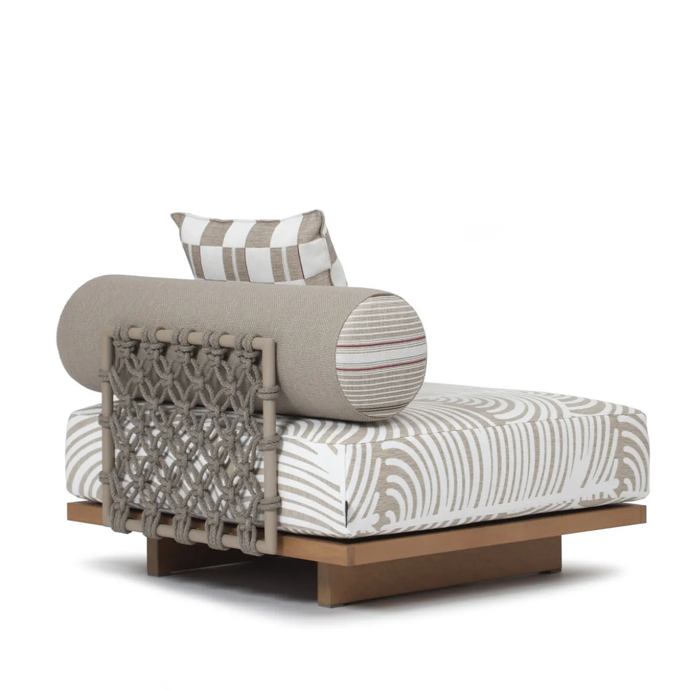 Modulo divano per esterni Emir White Central