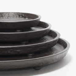 Monza Imperfect Bronze Vassoio rotondo piccolo da valigetta