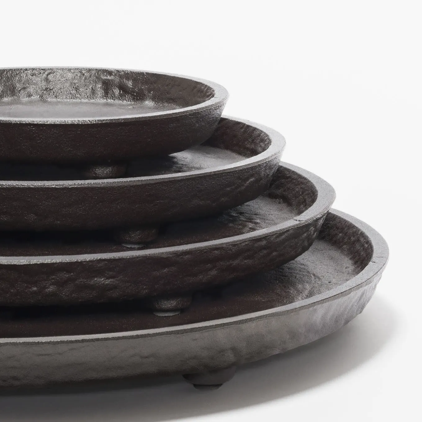 Monza Imperfect Bronze Vassoio rotondo piccolo da valigetta