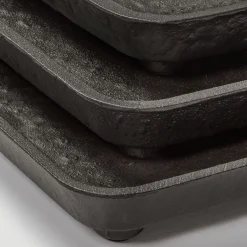 Monza Imperfect Bronze Vassoio rettangolare grande per valet