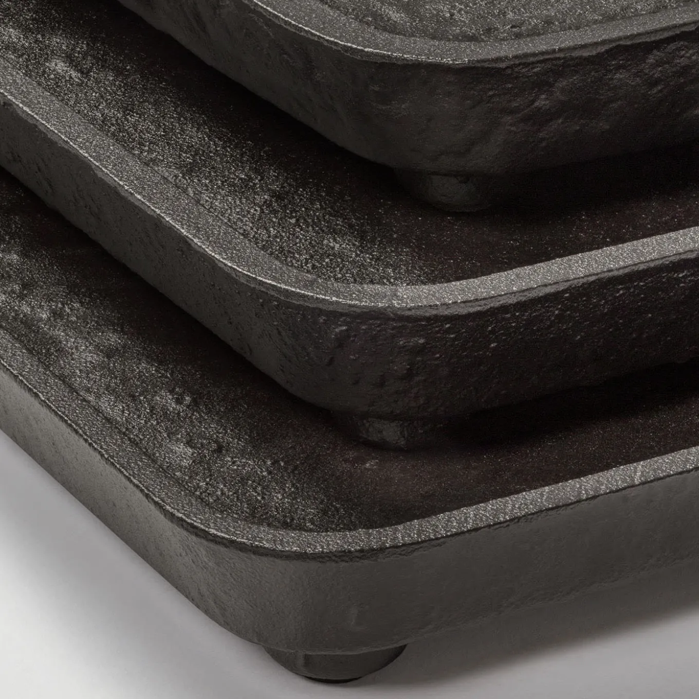 Monza Imperfect Bronze Vassoio rettangolare grande per valet