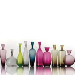 Morandi N.7 Bottiglia decorativa rosso rubino