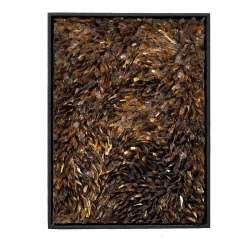 Movimento N231 Pannello Decorativo In Vetro Oro